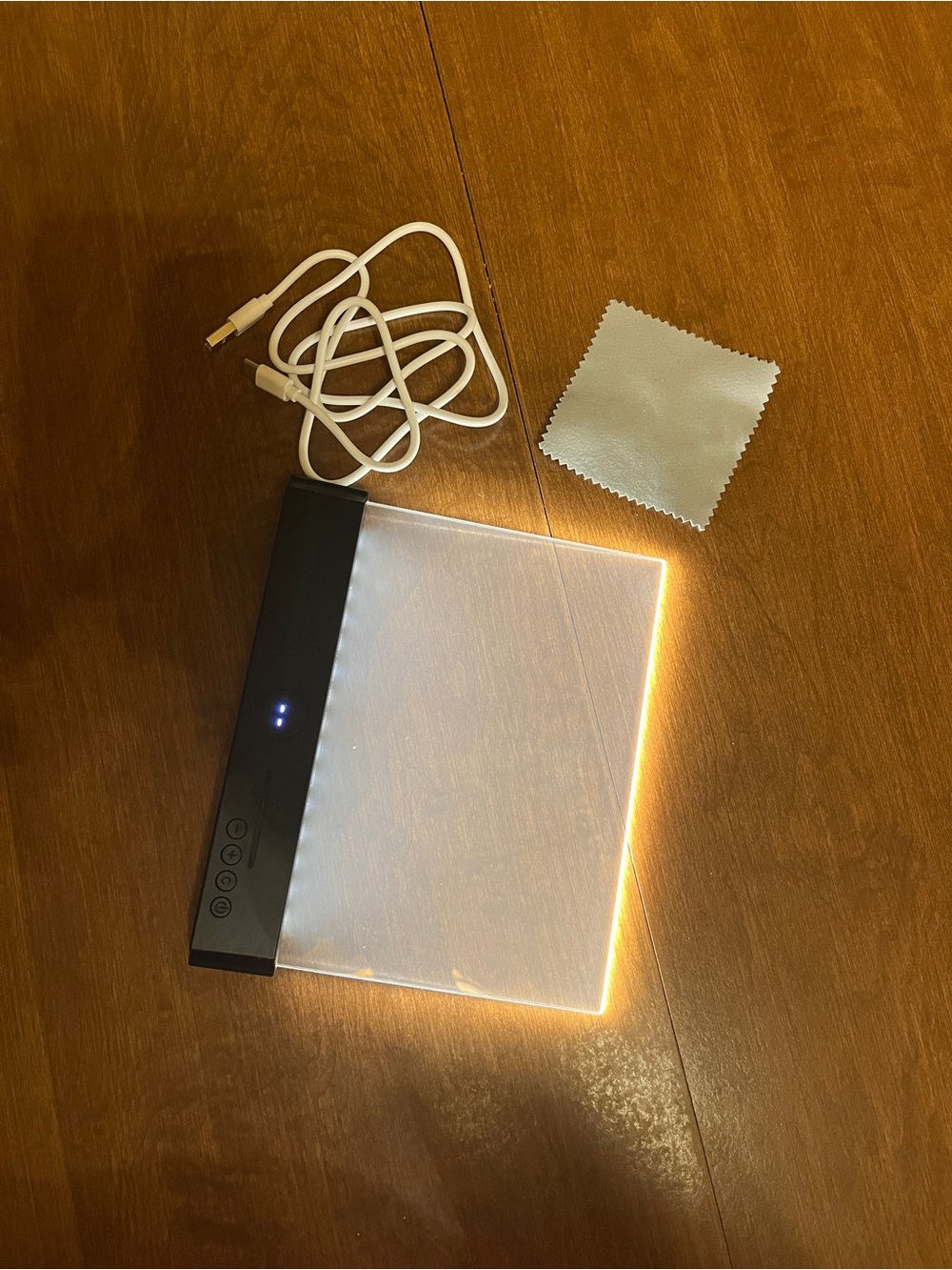 Flat Book Light